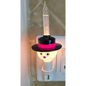 Hallmark Keepsake Ornament 2005 Snowman Bubble Night Light